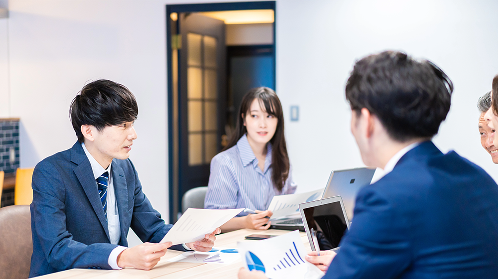 新卒採用支援の様子