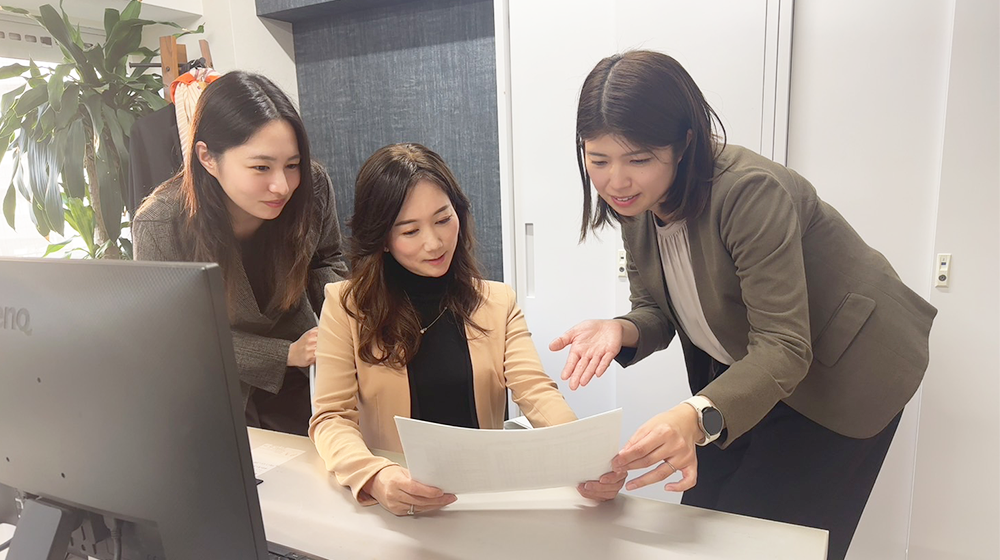 採用支援の様子
